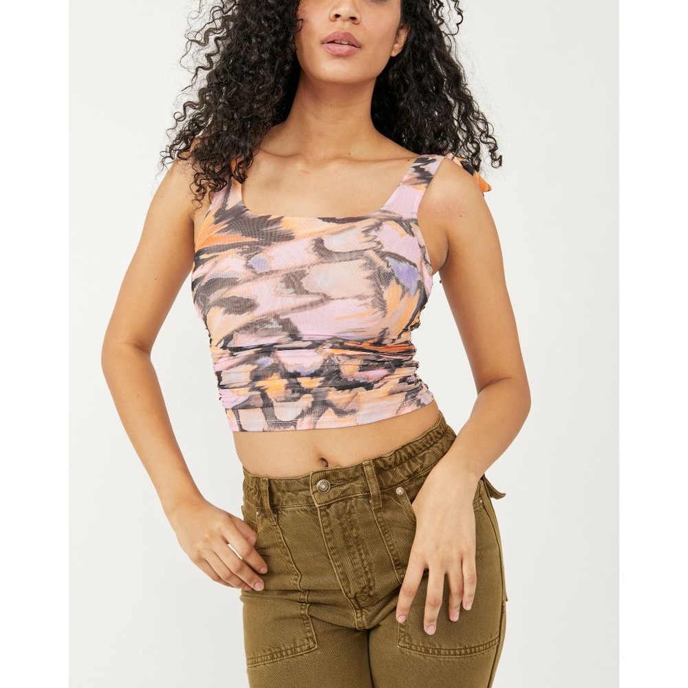 NWT Free People Avenue Tank / Pink Combo